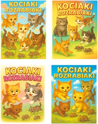 Gift Bag M with Cat Design