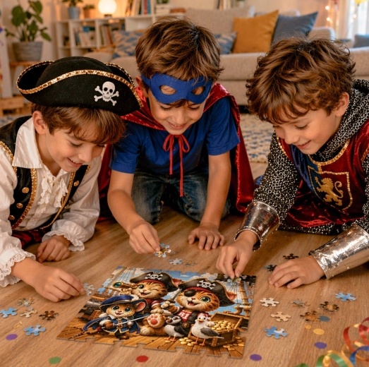 Pirate Adventure with Kittens