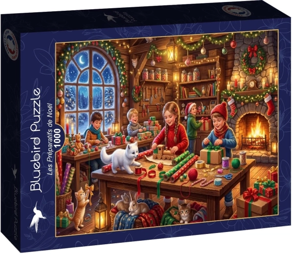 Bluebird Puzzle Christmas Preparations 1000 Pieces