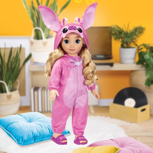 Сладък розов onesie, вдъхновен от Angel