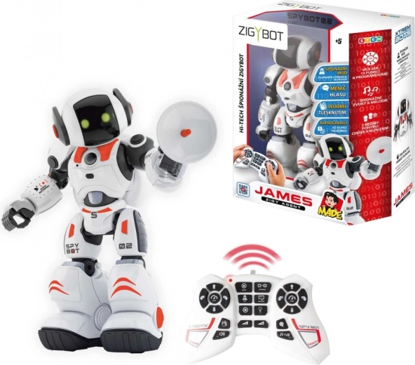 Шпионски робот Zigybot James