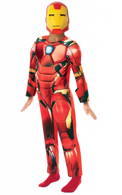 Детски костюм IRON MAN deluxe, 5–6 години