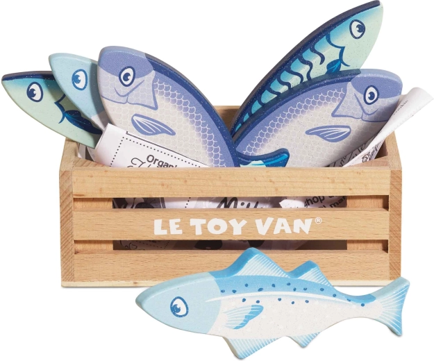 Дървени риби в касетка Le Toy Van