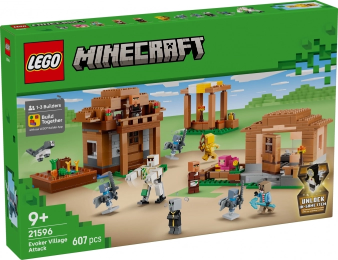 LEGO Minecraft нападение на призовавачите над селото