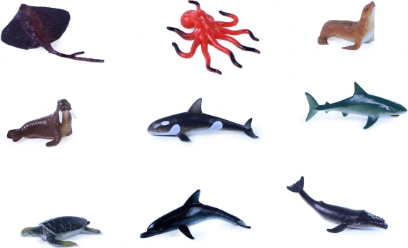 Sea Animals Figures Set