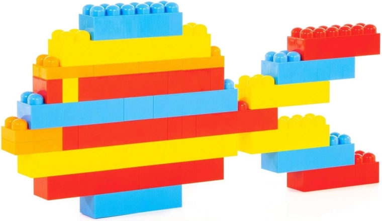 Large pieces for easy connecting