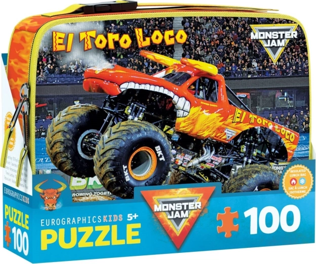Puzzle in Box El Toro Loco Monster Jam 100 pieces