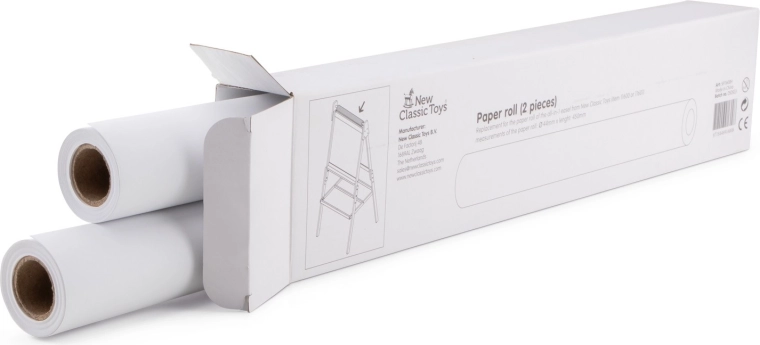 Replacement Paper Rolls for NEW CLASSIC TOYS Double-Sided Easel – 2 pcs