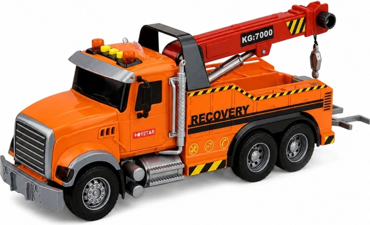 Movable crane with hook