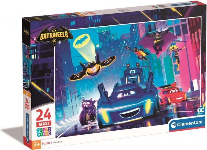 Puzzle Batwheels 24 Maxi Pieces