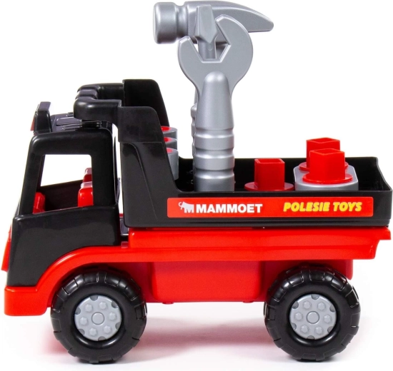 A truck and tools in one toy