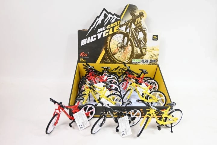 Miniature metal motocross bike 19 cm - 1 piece