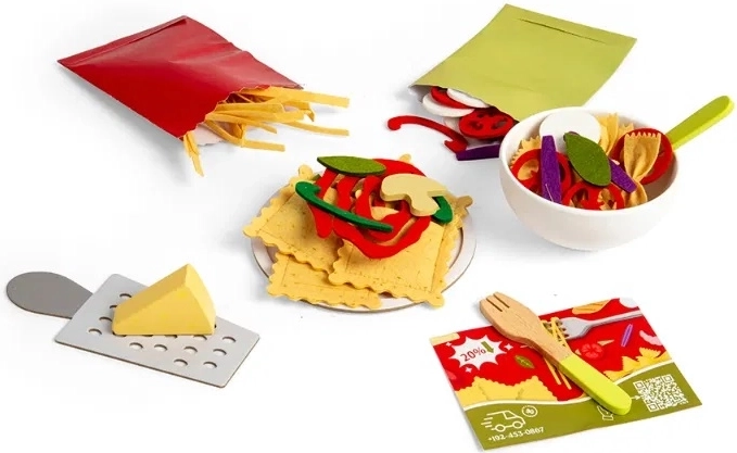 Bigjigs Toys комплект за паста за двама