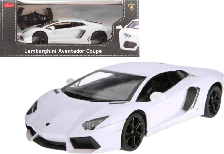 RC кола 1:14 RASTAR LAMBORGHINI Aventador LP700 бяла