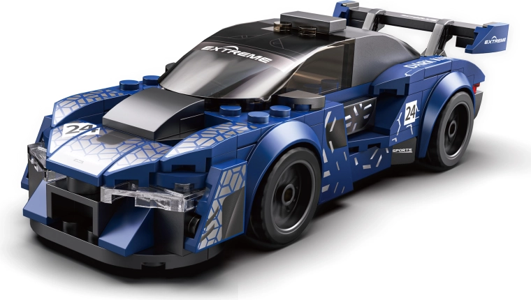 CADA Night Flash car building set 15 cm