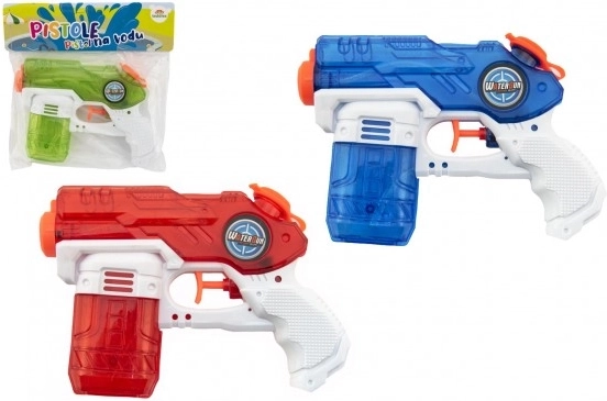 Plastic Water Gun 19 cm – summer squirt toy for kids