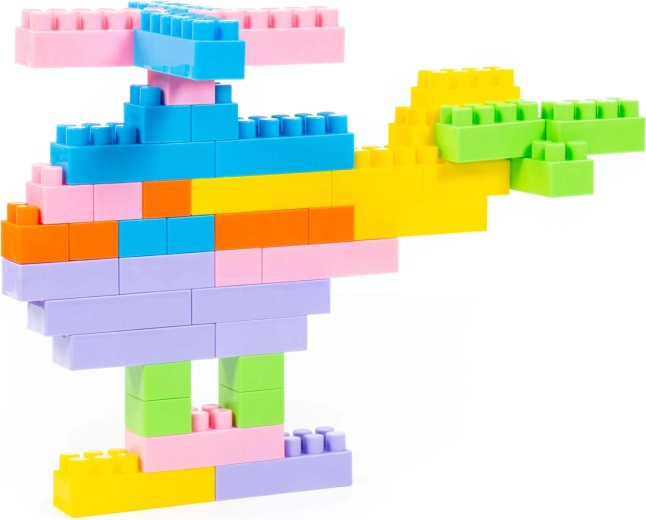 Creative building of vehicles and figures