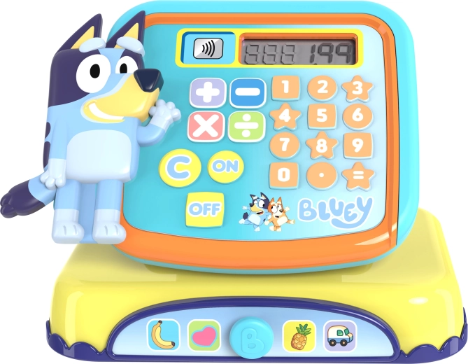 Bluey Cash Register with Sound Effects 18 cm