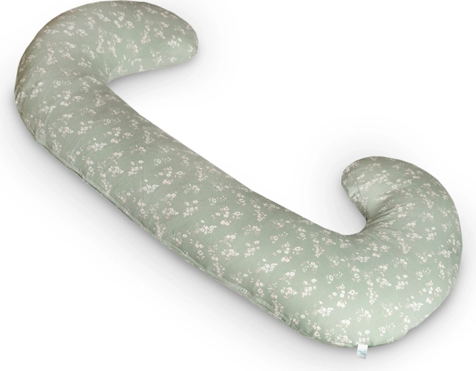 Ceba nursing and pregnancy pillow Cebuska Duo jersey Green Meadow 300 cm