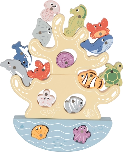 Балансиращ коралов риф за тренировка на стабилността