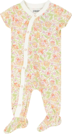 Baby romper with front fastening DIRKJE, mix of colors, girl, size 44/50