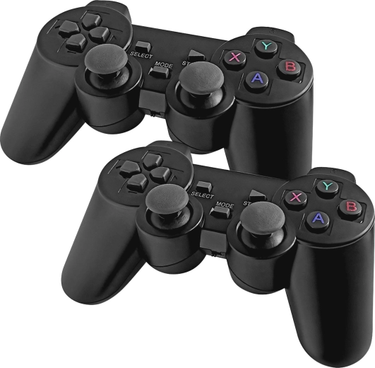 Two wireless controllers