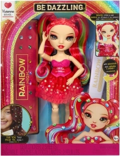 Rainbow High Be Dazzling модна кукла Vivienne Rouge – червена