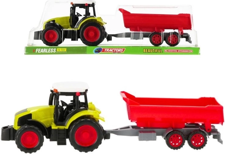 Tractor with Tipping Trailer My Ranch – plastic model for kids
