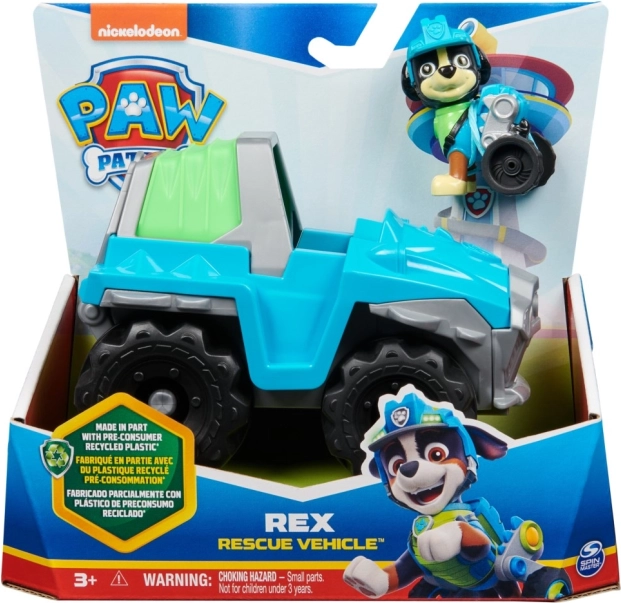 Paw Patrol спасително превозно средство Rex – еко версия