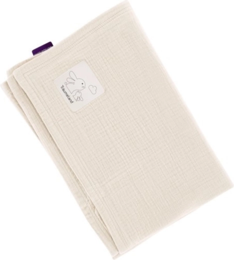 Träumeland muslin blanket 100 × 75 cm beige