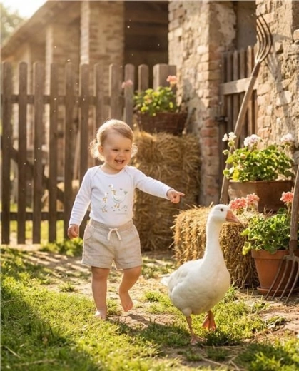 Cute geese design