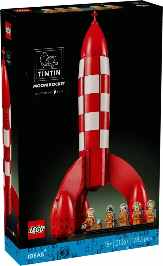 LEGO Ideas Тентен и ракетата до Луната