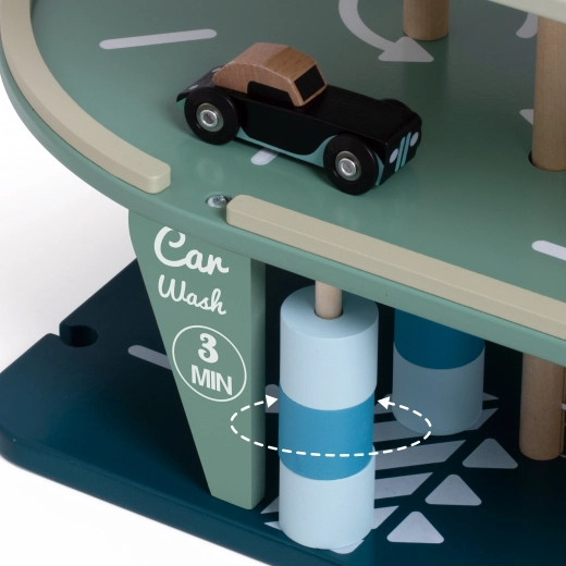 Автомивка и бензиностанция за реалистична игра