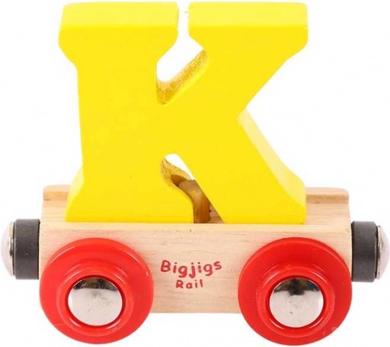 Bigjigs Rail Carriage Letter K