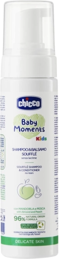 Chicco детски шампоан и балсам 2в1 Soufflé Baby Moments Kids 150 ml