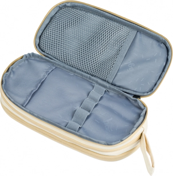 Student pencil case with 3 compartments and YKK zippers