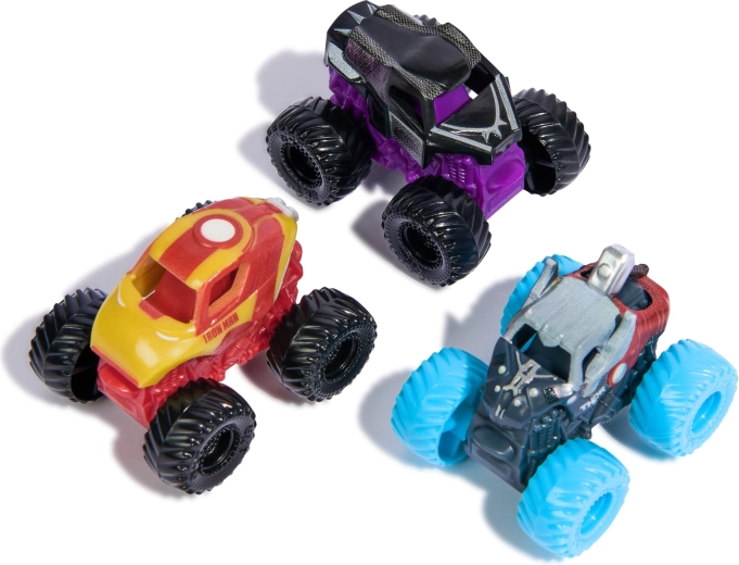 Marvel heroes on the track