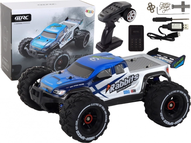 RC off-road car RABBITS 4x4 blue 2.4G
