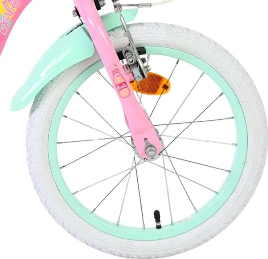 Safer riding: hand brakes, reflectors, and chain guard