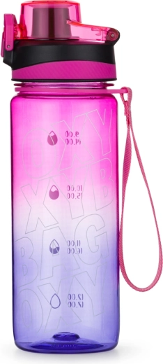 Тританова бутилка за вода OXY Life 800 мл Ombre Fuchsia
