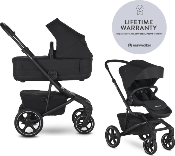 Easywalker Jimmey 2-in-1 combination stroller Pepper Black LITE RWS