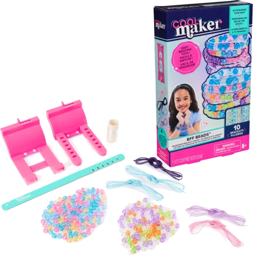 Spin Master Cool Maker BFF Beads Friendship Bracelet Making Kit