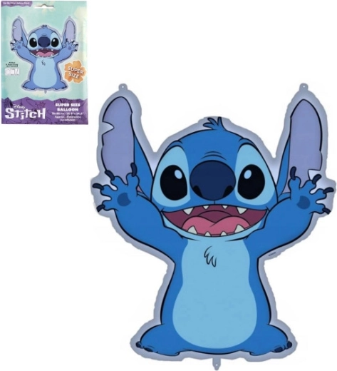 Фолиен балон Stitch 76 × 88 см