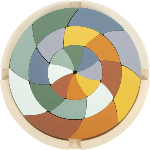 24 pieces for discovering shapes and colors