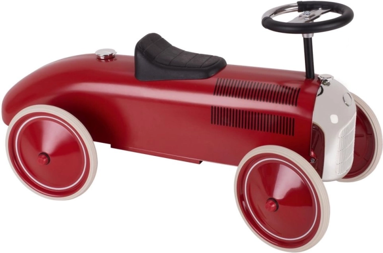 Goki Vintage играчка за яздене, тъмночервена