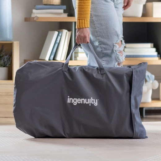 Bouncer and rocker, foldable and travel-friendly