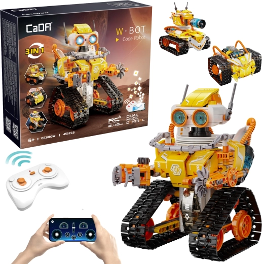 Конструктор CaDA W.Bot – програмируем RC робот 3 в 1 (455 части)