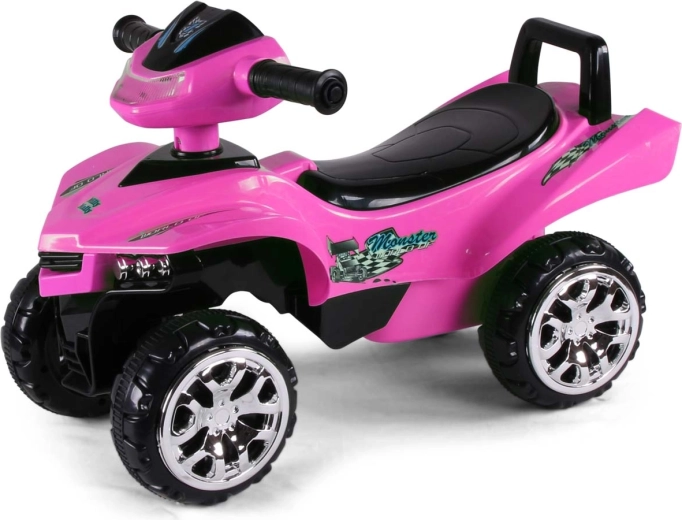 Milly Mally ride-on quad Monster black-pink