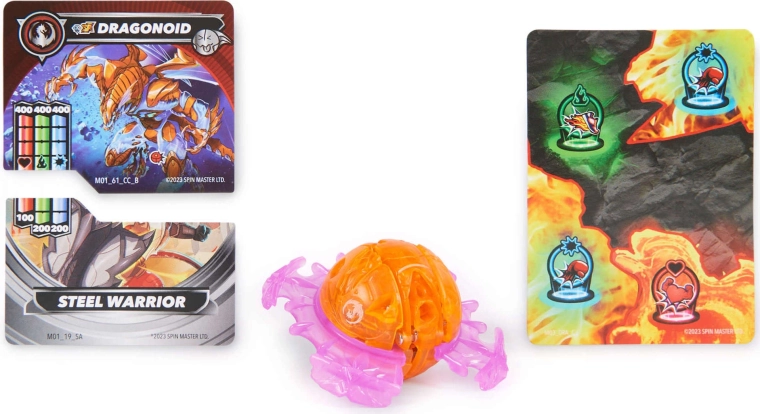Ексклузивен Spinning Dragonoid с ripcord launcher
