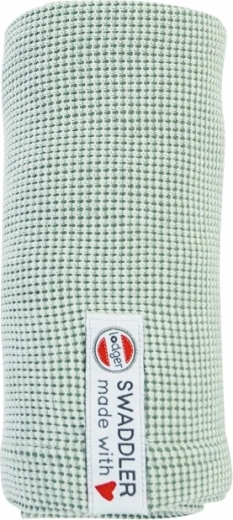 Lodger cloth diaper swaddler Ciumbelle 70 × 70 cm peppermint
